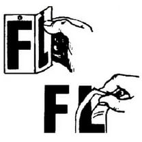 SEACHOICE Boat Lettering U, White