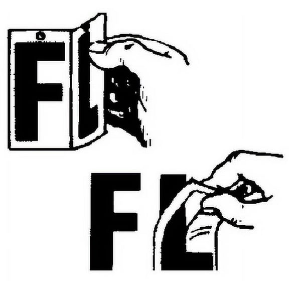 SEACHOICE Boat Lettering U, White