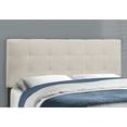 thumbnail image 6 of 64.25" x 85.25" x 45" Beige Linen - Queen Size Bed, 6 of 10