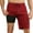 Red, variant on Quick Dry Swim Trunks for Men Bathing Suit Red S-4XL