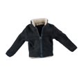 thumbnail image 1 of KLKCMS 1/12 Scale Zipper Jacket Accessories Handmade Doll Clothes Miniature Clothes for Black, 1 of 9