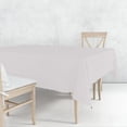thumbnail image 3 of Nicole Fantini Disposable Plastic Tablecloth Rectangle 54" x 108" Set of 8 (Clear), 3 of 3