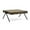 Black/Gray, variant on GDF Studio Delliah Modern Industrial Handmade Mango Wood Coffee Table, Gray and Black