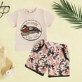 thumbnail image 2 of Xudanell Baby Boy Outfits 2pcs Toddler Mallard Short Sleeve with Camo Shorts Summer Outfits 18 Months Boy Clothes, 2 of 5