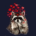 thumbnail image 3 of CafePress - Raccoon Blowing Kisses Cute Animal Love Zipped Hoo - Zip Hoodie, Classic Hooded Sweatshirt with Metal Zipper, 3 of 4