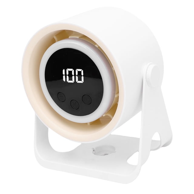 Pequeño Ventilador De Escritorio, Ventilador De Escritorio De 5 Velocidades, Motor Sin Escobillas De Alta Velocidad, Silencioso Para Acampar