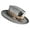 Gray, variant on Wool Fedora Western Short Brim Hat for Women Men Photo Props Western Fedora for Men Women Unisex Wear
