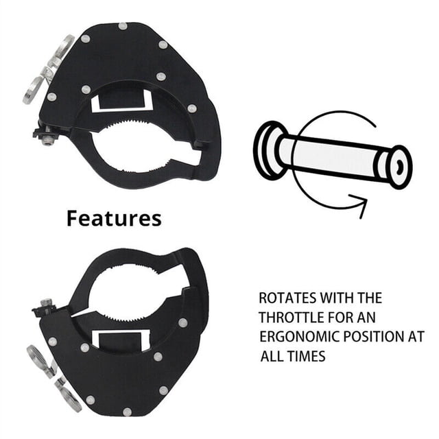 Motorcycle Cruise Control Throttle Assist, Throttle Lock, Bottom Kit