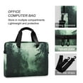 thumbnail image 4 of FORMRS 16" Laptop Bag Carrying Sleeve Case with Handle Travel Shoulder Briefcase, Green Forest, 4 of 8