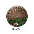 thumbnail image 3 of Dmlowu Christmas Paper Plates and Napkins Set - ​Disposable Christmas Party Plates and Cups and Napkins Sets for Holiday Party Decor, 16pcs Christmas Decorations Paper Cups, 3 of 7