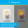 thumbnail image 3 of GE Jewel Night LED Light, Warm Amber, Always-On, 2-Pack, 11286, 3 of 9