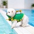 thumbnail image 4 of Dog Life Jacket with Chin Float – Reflective Life Vest with Front Chin Support & Rescue Handle, Adjustable Flotation Suit for Small Medium Large Dogs, Pool Beach Boating, 4 of 9