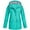 Green-A, variant on Raincoat for Women Clearance Women Solid Rain Jacket Outdoor Plus Size Hooded Raincoat Windproof