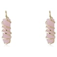 thumbnail image 3 of yingyy Wire Wrapped Charm Hanging Pendant Colorful Exquisite Crystal Crafting Necklace Keychains Earrings Accessories Pink Crystal 2Set, 3 of 6