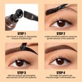 thumbnail image 4 of Eyebrow Tint Waterproof Brow Gel Gentle Formula Easy Peel Off No Residue DIY Kit for Natural Look with Eyebrow Dye and Eyelash Tint Dark Color, 4 of 4