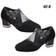 thumbnail image 5 of Minnieouse 1 par de zapatos de verano para mujer, sandalias transpirables, accesorio para calzado oficial Calzado floral negro Tamaño 40, 5 of 6