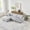 Light Gray, variant on Avobird 100-inch L-shaped Sofa with Dual-port charging function at the arms, Corduroy Velvet Fabric, Upholstered Deep Seat Couches for Living Room, Gray