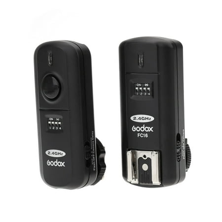 Godox FC-16 16 Channels Wireless Remote Flash Studio Strobe Trigger Shutter for Canon 5D 6D 7D 5D Mark III 60D 600D 700D 70D 650D