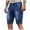 Blue, variant on Men's Shorts Casual Mens Stretch Shorts Men Pants Comfortable Casual Denim Shorts Fashionable Stretch Outdoor Denim Shorts