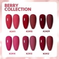 thumbnail image 3 of Set de esmaltes de uñas en gel GAOY Berry Collection Hot Pink 6,5 ml x6, 3 of 7
