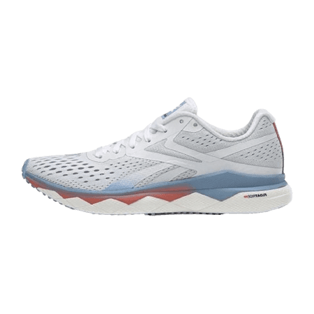 REEBOK WOMENS Floatride Run Fast 2.0 WMNS "White/Light Blue/Red" EG1752 from Stadium Goods