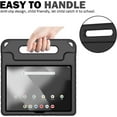 thumbnail image 3 of BMOUO Kids Case for onn 11" Tablet Pro Gen 4 2024 (Model:100146660), Shockproof Light Weight Handle Stand Case for Walmart Onn Tablet 11 inch 2024 (Gen 4), Black, 3 of 6