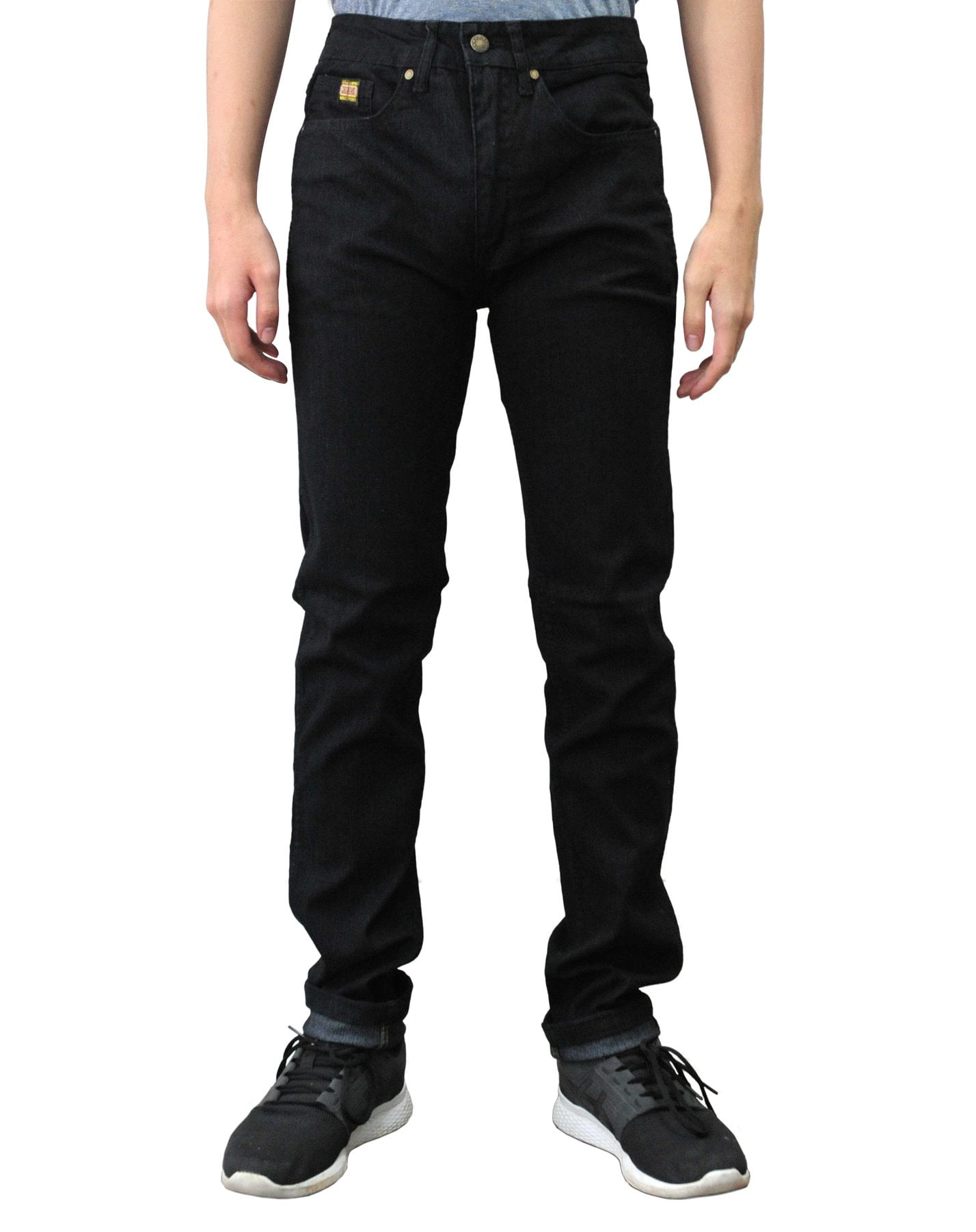 Caesar Mens Skinny Stretch Jeans Slim 