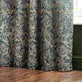 thumbnail image 3 of Wylder Chenille Bengal Tiger Eyelet Curtains, 3 of 4