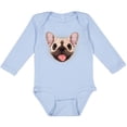 thumbnail image 3 of Inktastic French Bulldog Dog Boys or Girls Long Sleeve Baby Bodysuit, 3 of 5