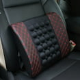 thumbnail image 4 of Car Lumbar Support Cushion, DC12V Electric Back Massager 2 Speed Adjustment Relieve Back Pain  for Vehicles, 4 of 7