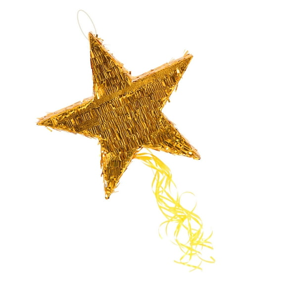 AURARMLET Creative Golden Shape Pinata for Birthday Party Event Hanging Decor Filled with Chocolates