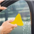 thumbnail image 4 of Herramienta limpiadora de ventanas, raspador de plástico para coche, escurridor de envoltura de vinilo, raspador triangular amarillo, pegatina de película para teléfono móvil, 4 Uds., 4 of 5
