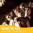 thumbnail image 5 of Pareja par Mardi Gras Masquerade Mask Set Party Costume Accessories, Vintage Masquerade Masks Adepaton BST3009924-4, 5 of 5