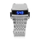 thumbnail image 2 of Reloj Digital LED Pulsera Tipo Botón de aleación con Diseño de Hebilla de Liberación Rápida para el Reloj Diario de Negocios Informal de Moda para Hombres Regalo para ANGGREK Otros, 2 of 8