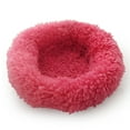 thumbnail image 2 of Walbest Hamster Bed, Guinea Pig Bed, Hedgehog Bed, Round Velvet Warm Sleep Mat Pad for Small Animals, Tortoise, Squirrel, Lizard, Mice, Rats, and Other Small Animals, Pink, L, 2 of 7