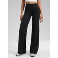 thumbnail image 2 of CRZ YOGA Softretch No Front Seam Wide Leg Pants for Women 28", 2 of 7