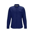 thumbnail image 6 of Button Down Shirts for Men Long Sleeve Business Casual Tops Chest Pocket Regular Fit Office Dress Blouse (2XL, Dark Blue), 6 of 7