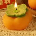 thumbnail image 2 of Candles and Candle Holders, Ongmies Persimmon Candle Aromatherapy Tomato Home Blend Soy Wax Car Decoration Rose Solid Perfume, Candles & Holders, Persimmon Candle*1Pc+Packaging Box*1Pc, 2 of 6