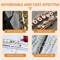 thumbnail image 4 of EeaseCA 3Pcs Sax Flute Screwdriver Piccolo Metal Screwdriver Music Instrument Accessory, 4 of 8