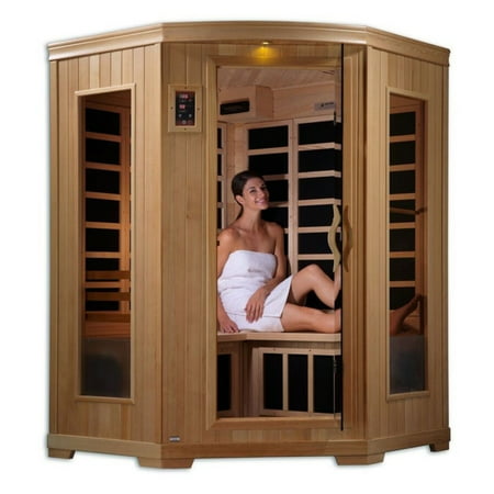 GDI GRAND 2-3 PERSON CORNER IR CARBON SAUNA