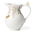 thumbnail image 2 of Lenox Butterfly Meadow White 1.9 qt Floral Porcelain Pitcher, 2 of 7