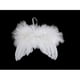 thumbnail image 5 of Mini alas de plumas de Ángel de la guarda, adorno colgante de Navidad, 10 Uds., 5 of 5