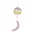thumbnail image 3 of Japanese Style Handmade Glass Wind Chimes Romantic Cherry Blossom Bell-a1-, 3 of 3