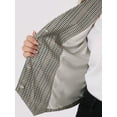 thumbnail image 6 of Agnes Orinda Women's Plus Size Waistcoat Vest Vintage Vest Button Steampunk Jacquard Jacket 3X Black Brown, 6 of 7