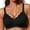 CG07_Black, variant on Wireless Bras for Women Full Coverage Seamless Scalloped Push Up No Underwire Everyday Bra Coffee 40
