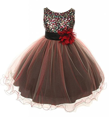 girls size 10 red dress