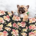 thumbnail image 3 of Naloa Rose Flowers Dog Blanket, 3 Sizes Cat Blanket for Indoor Cats Large Medium Small Dog Gifts-Small, 3 of 8