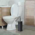 thumbnail image 7 of Blue Donuts - Toilet Brush and Holder, Toilet Bowl Brush for Bathroom, Toilet Cleaner, Odor Free, Black, 7 of 7