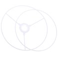 thumbnail image 4 of HONMEET 1Set Lampshade Frame Metal For Home Decoration 25.00X25.00X3.50Cm, 4 of 7