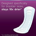 thumbnail image 2 of Poise Ultra Thin Incontinence Bladder Leakage & Postpartum Pads for Women, Maximum Absorbency, Long Length, Small, 36 Count, 2 of 5